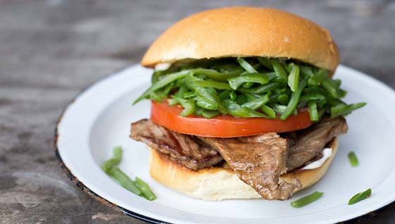 ساندویچ چاکارِرو بوقلمون